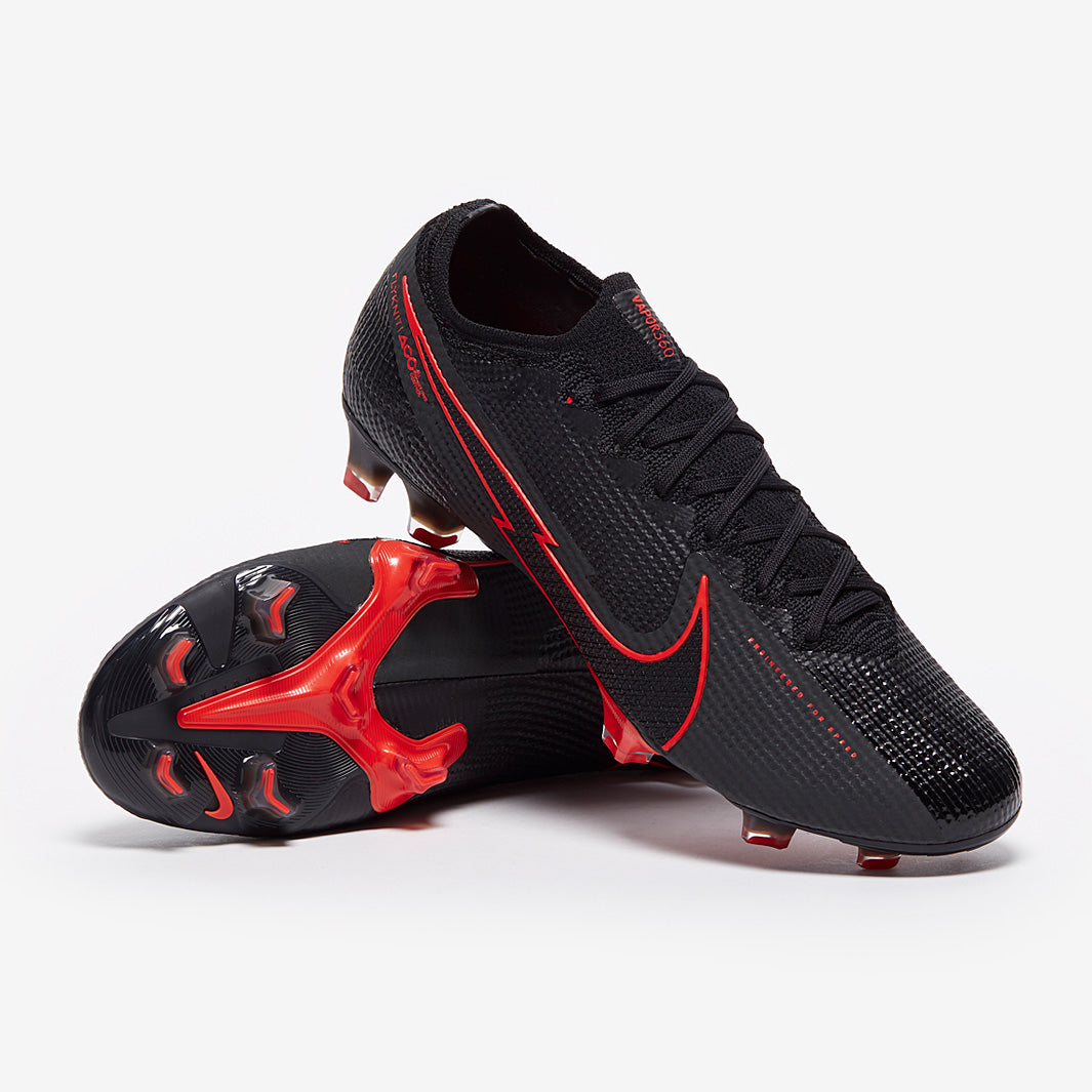 Nike Mercurial Vapor XIII Elite FG - Black/Black/Dark Smoke Grey