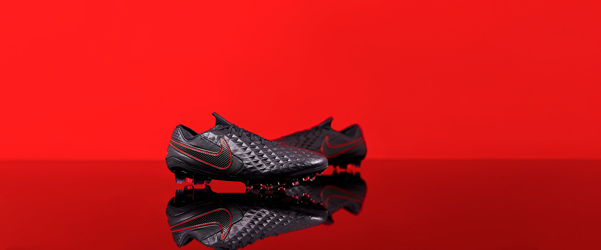 Nike Tiempo Legend VIII Elite FG - Black/Dark Smoke Grey/Chile Red