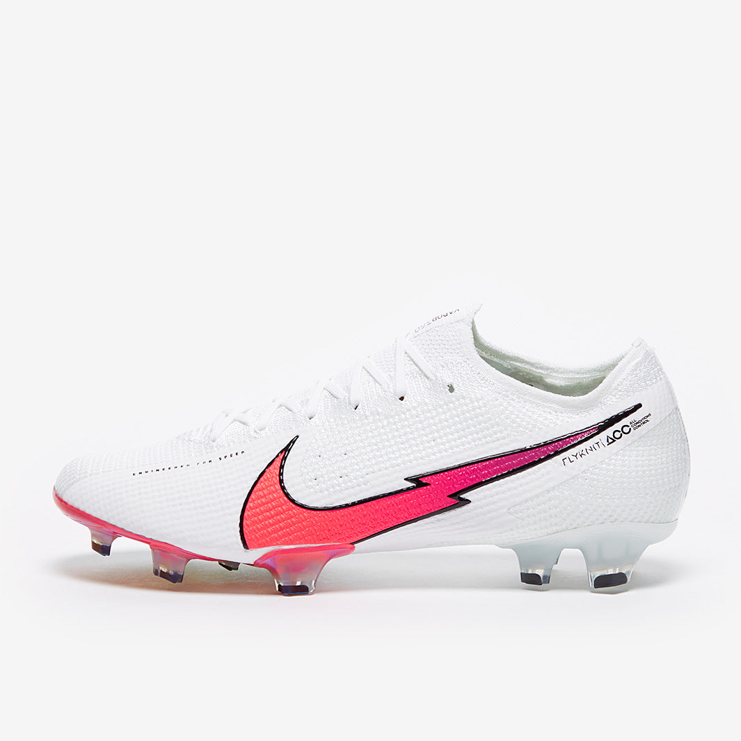 Nike Mercurial Vapor XIII Elite FG - White/Flash Crimson/Hyper