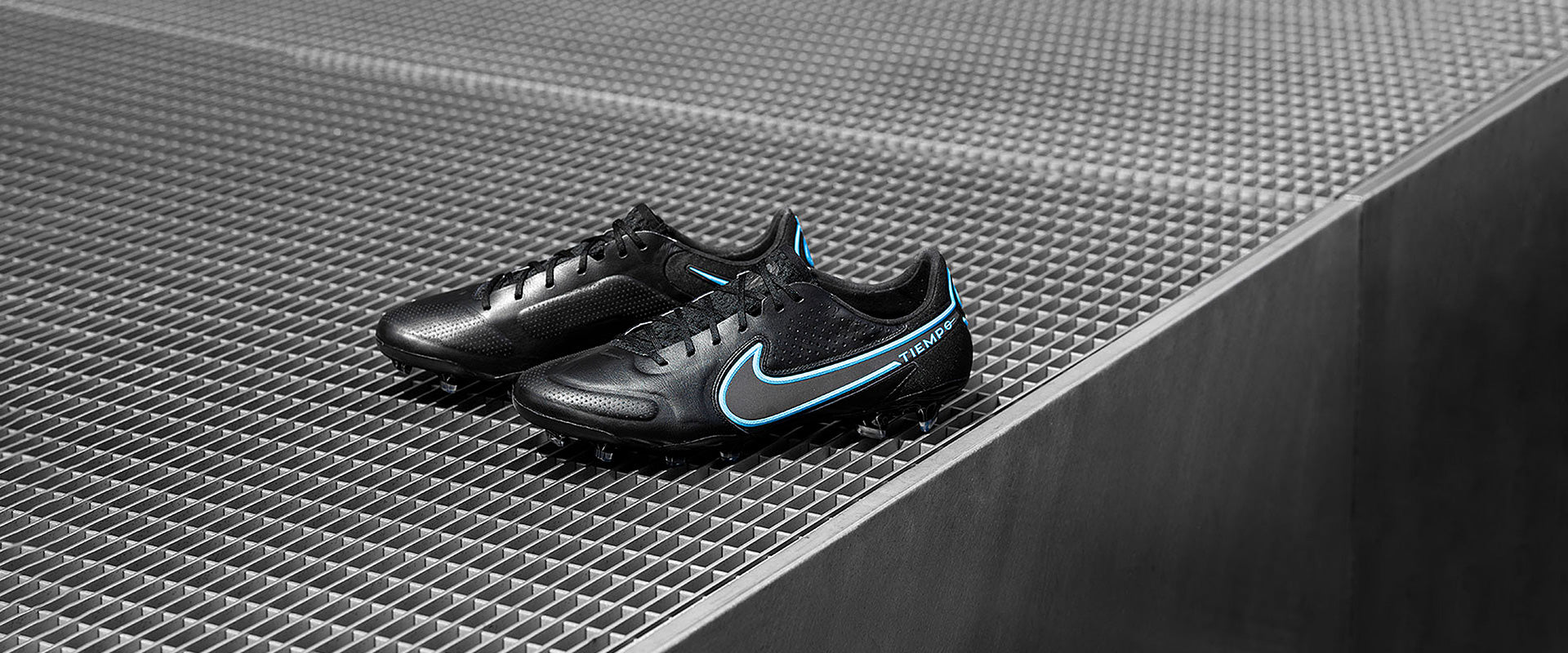Nike Tiempo Legend IX Elite FG - Black/Black/Iron Grey - Mens