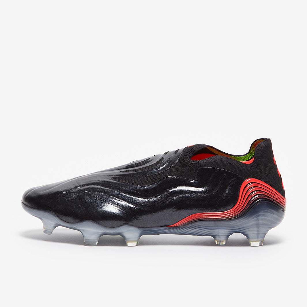 adidas Copa Sense+ FG - Core Black/Solar Red/Team Solar Green