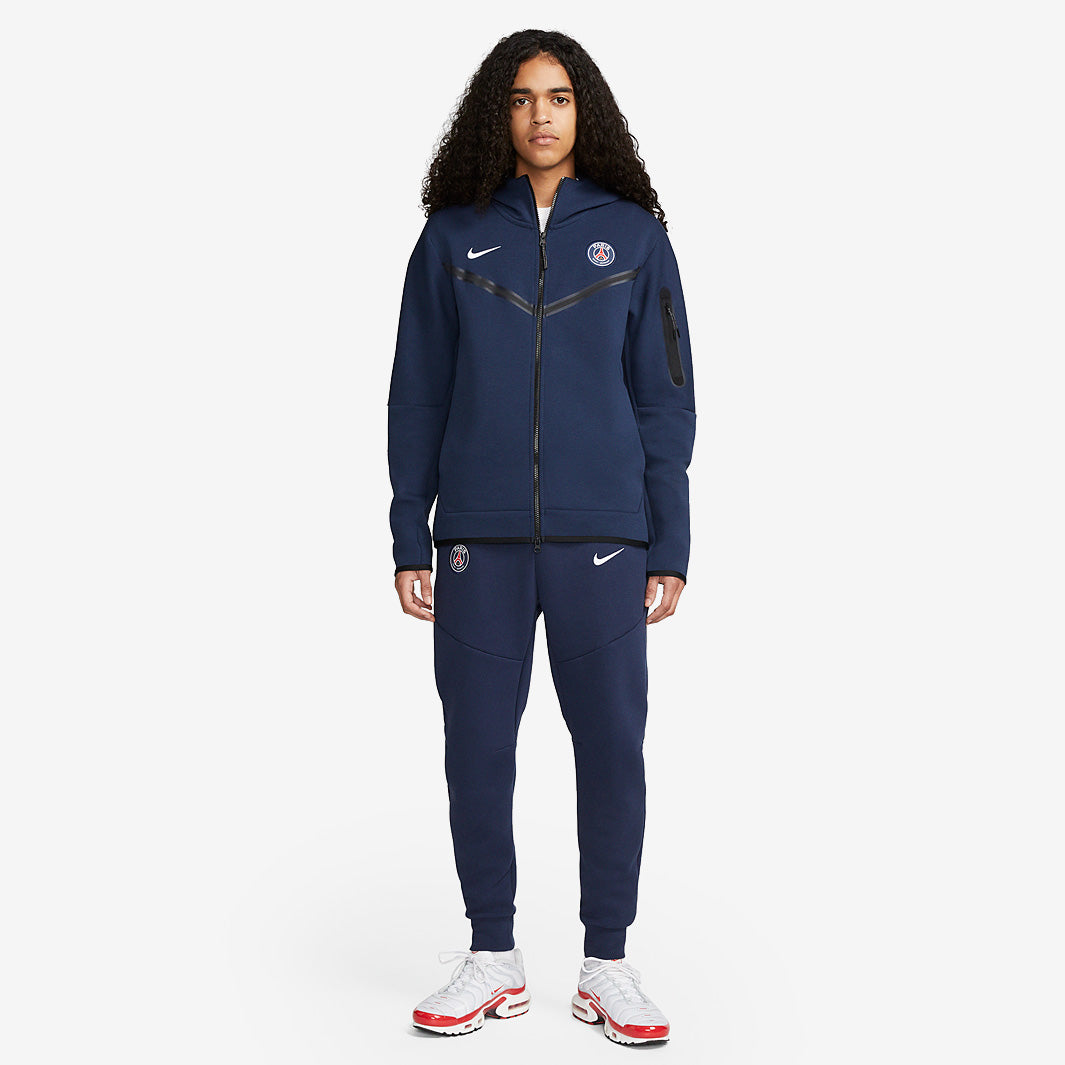 Nike Paris Saint-Germain 22/23 NSW Tech Fleece Hoodie - Midnight