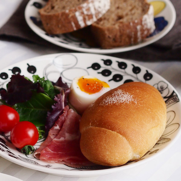 アラビア ブラック パラティッシ プレート 21cm / ARABIA Paratiisi