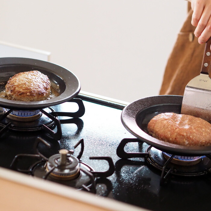 □フライパンジュウ フライパン&ハンドルセット Sサイズ ウォルナット