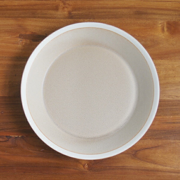 yumiko iihoshi porcelain × 木村硝子店 dishes 220 plate sand beige