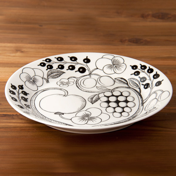 アラビア ブラック パラティッシ プレート 26cm / ARABIA Paratiisi