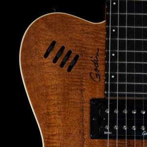 Godin (041497) xtSA Koa Extreme HG Electric Guitar – Natural