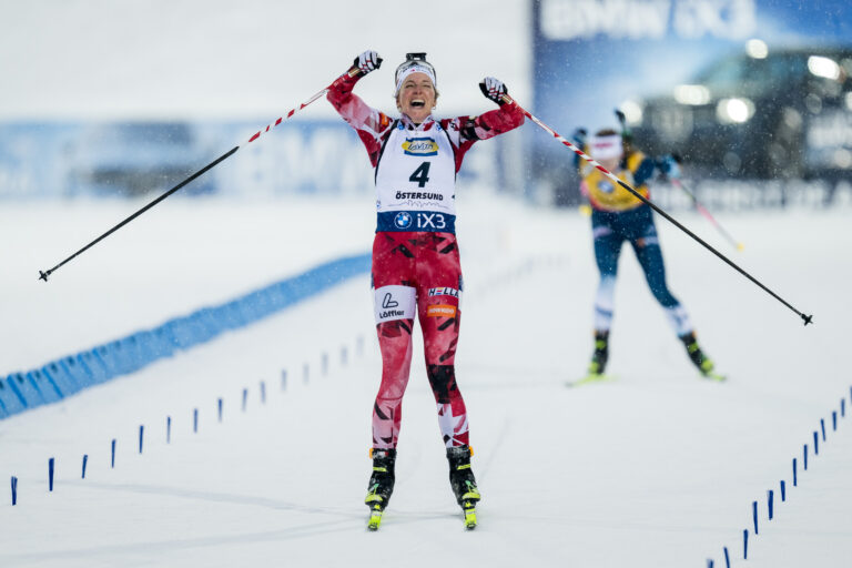 Perfect shooting sends Hauser to Pursuit victory in Östersund