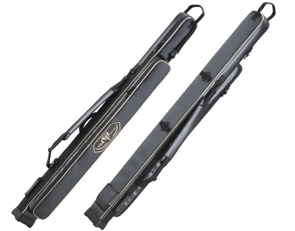 MEGADRY 磯竿 赤/黒 ロッドケース付き MEGADRY 磯竿 赤/黒 ロッド