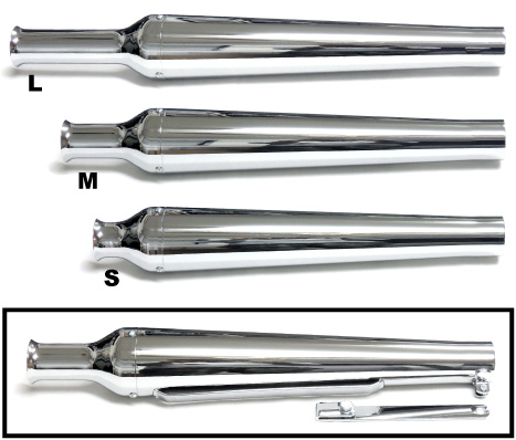 ビンテージハーレー BUCO フィッシュテールチップ フィッシュテール