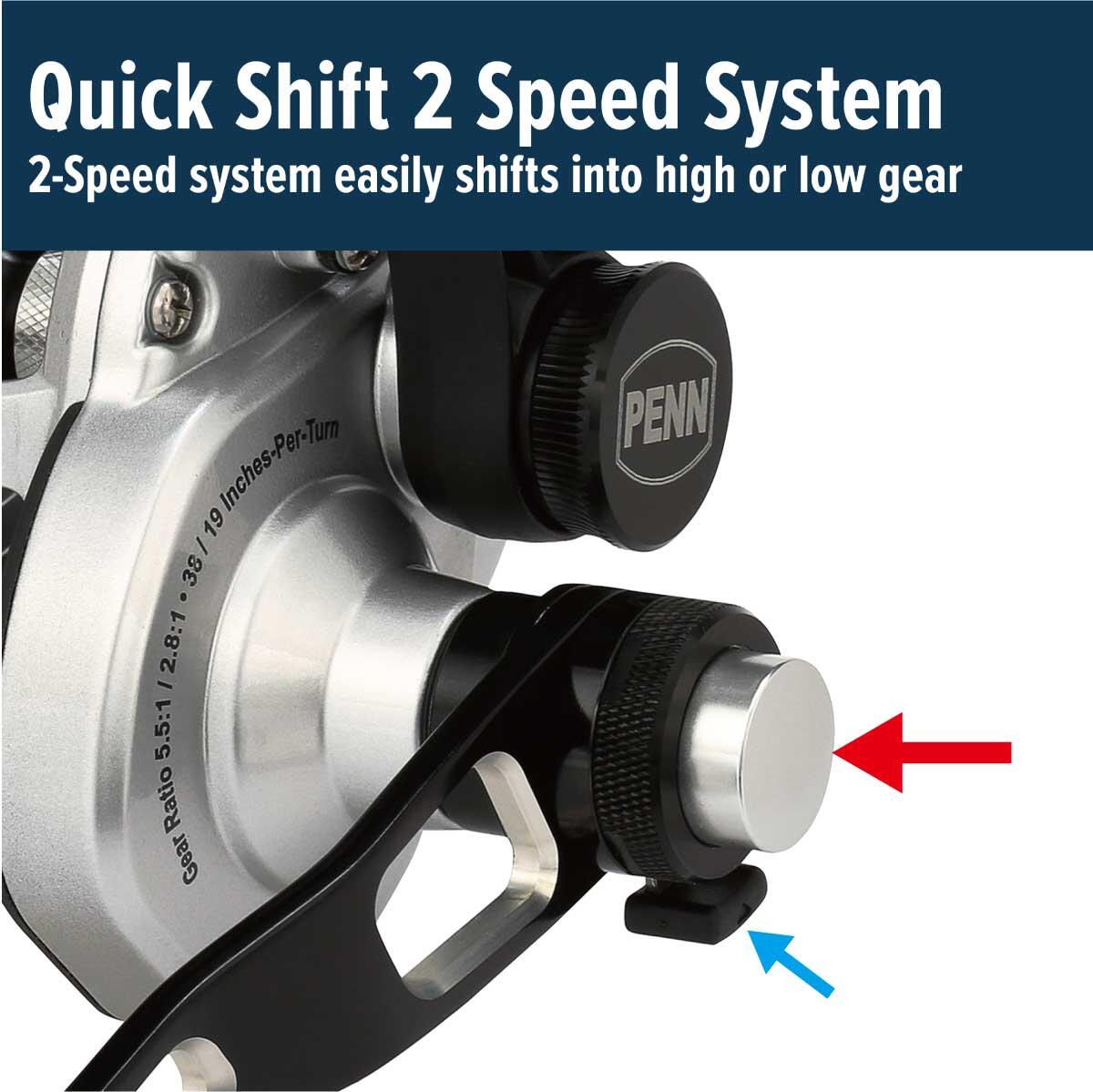 FathomⅡ 2speed (ファゾムⅡ 2スピード)｜PENN｜釣具の総合メーカー