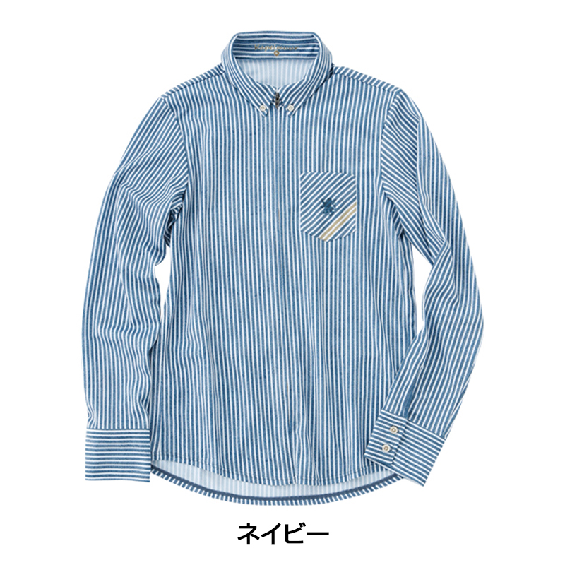 KAPELMUUR（カペルミュール）長袖シャツジャージへリンボーン