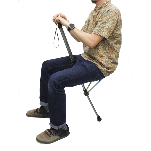 ポータブルエニースツール【1本脚】｜FURNITURE｜Qualz[クオルツ]