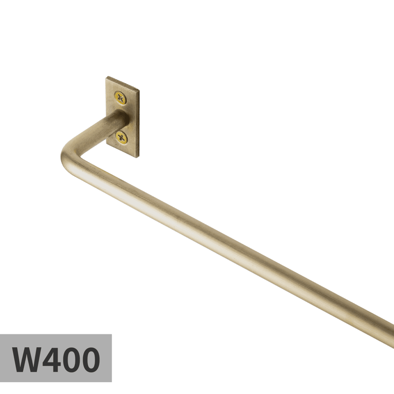 ハンガーバー φ6 鉄 W400 | KB-AC008-11-G141 | タオル掛け・バー