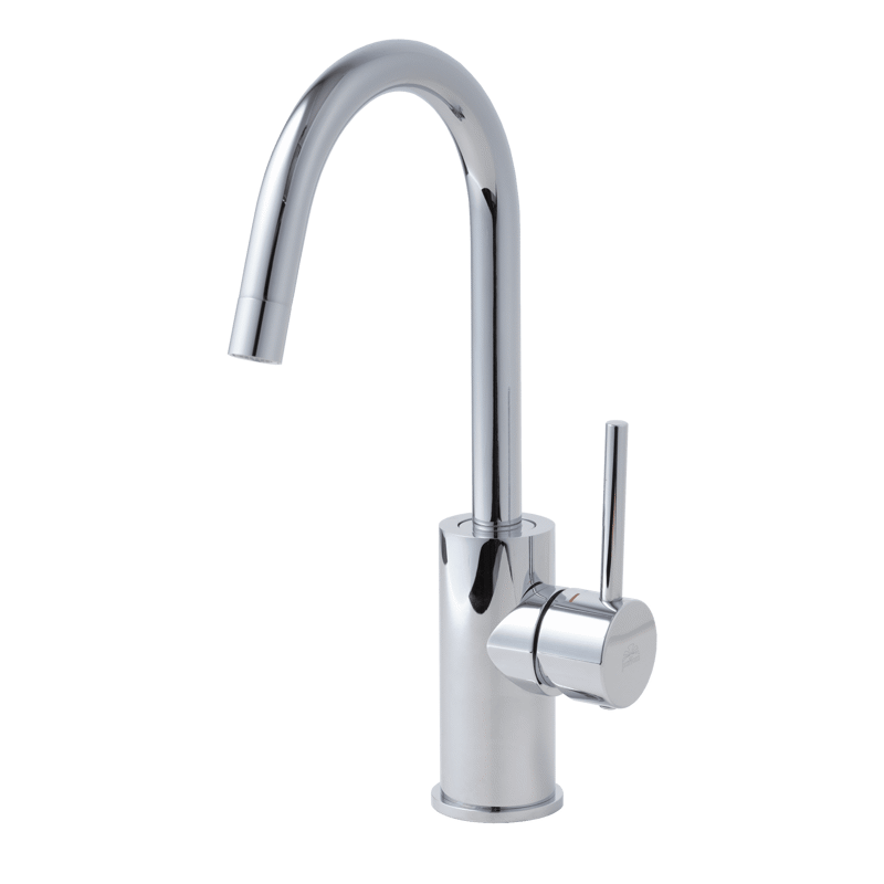 洗面水栓 TK-5：グースネック混合栓 ブラック | KB-PT011-34-G141