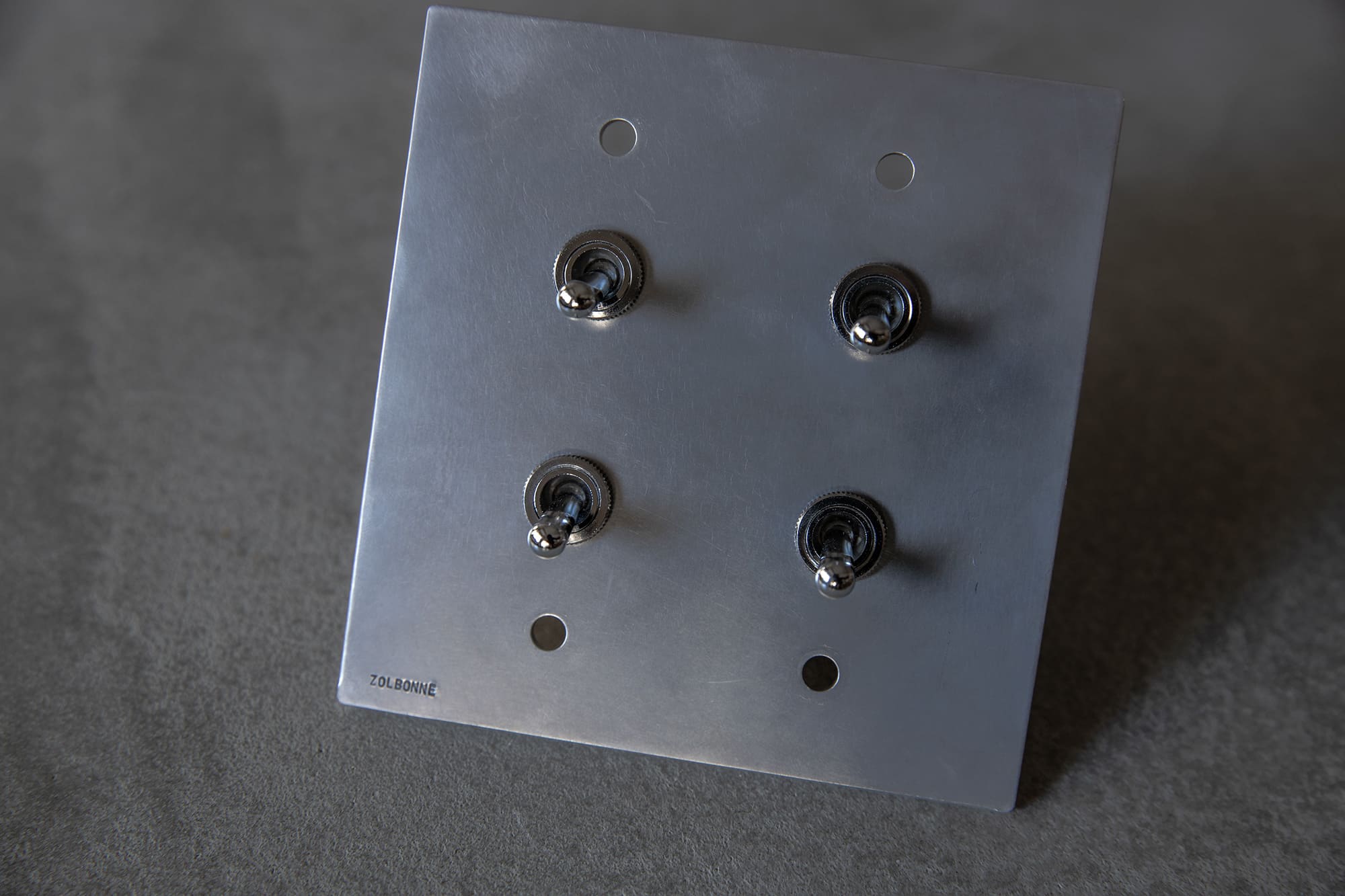 トグルスイッチ プレート01-1縦 | LT-PS002-02-G141 | スイッチ | 照明