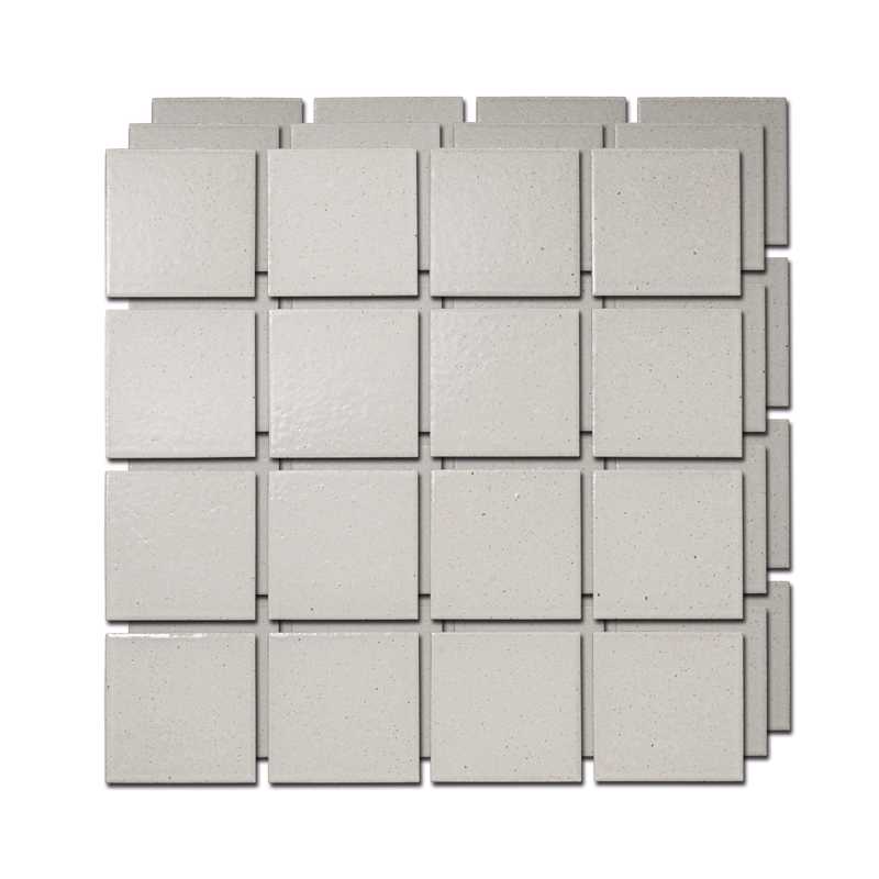 古窯70角タイル パールホワイト（ケース） | WL-TL012-01-G141