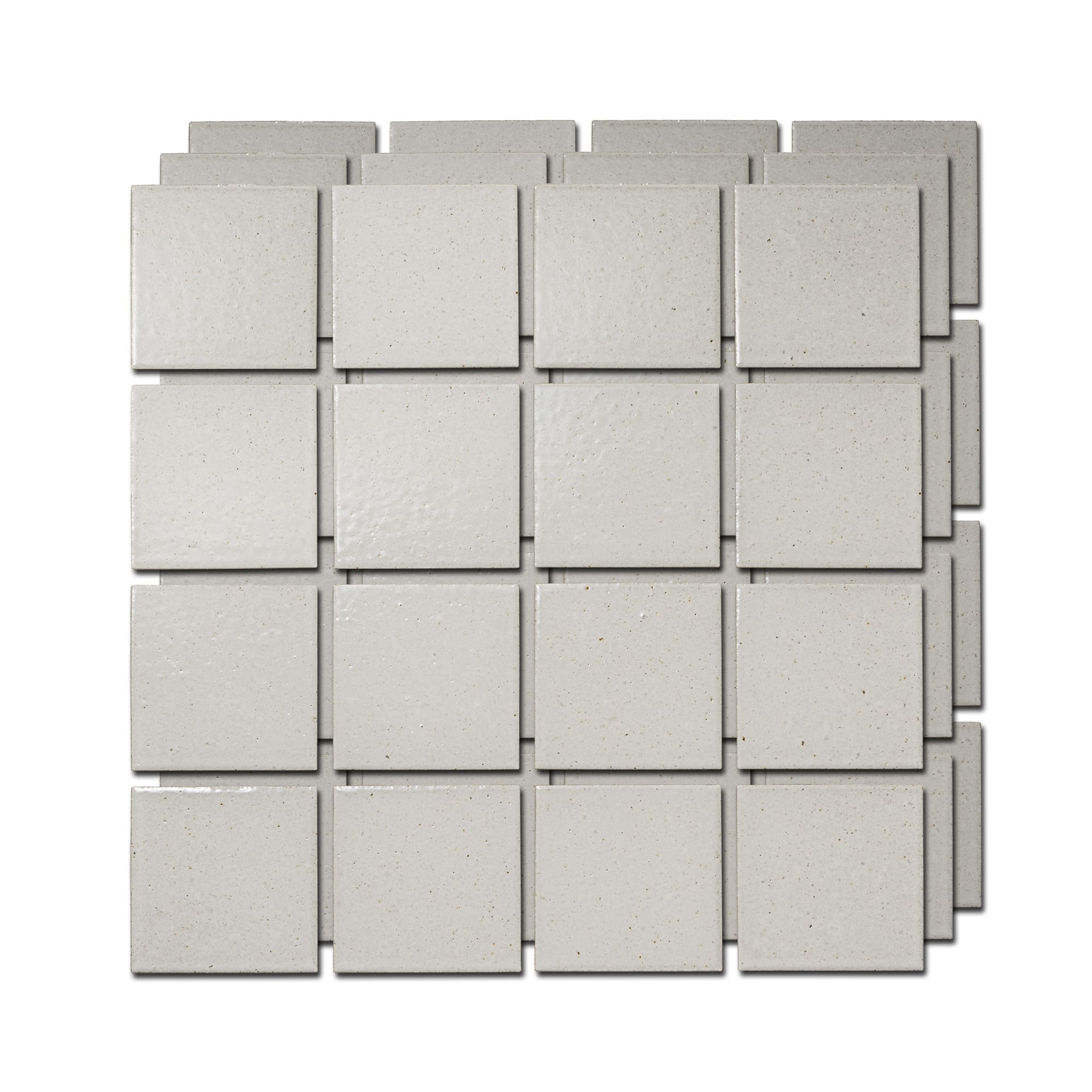 古窯70角タイル パールホワイト（ケース） | WL-TL012-01-G141