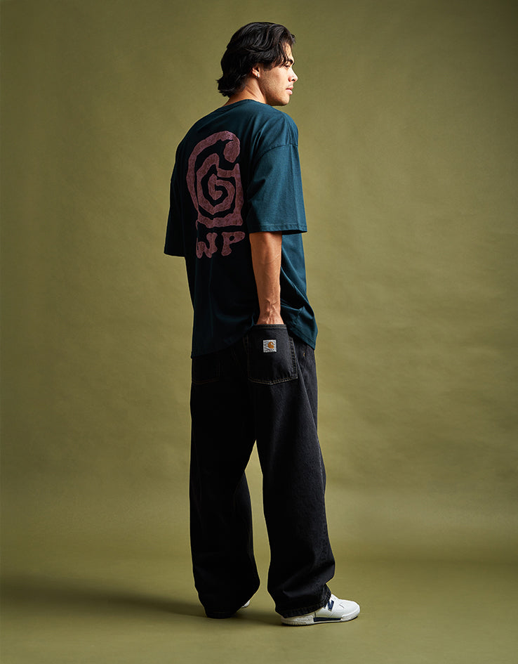 Carhartt WIP Brandon Pant - Black (Stone Washed) | Route One