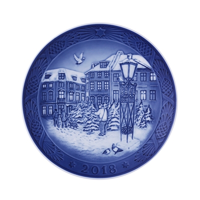 イヤープレート2018年版 / 平成30年|ロイヤル コペンハーゲン 公式