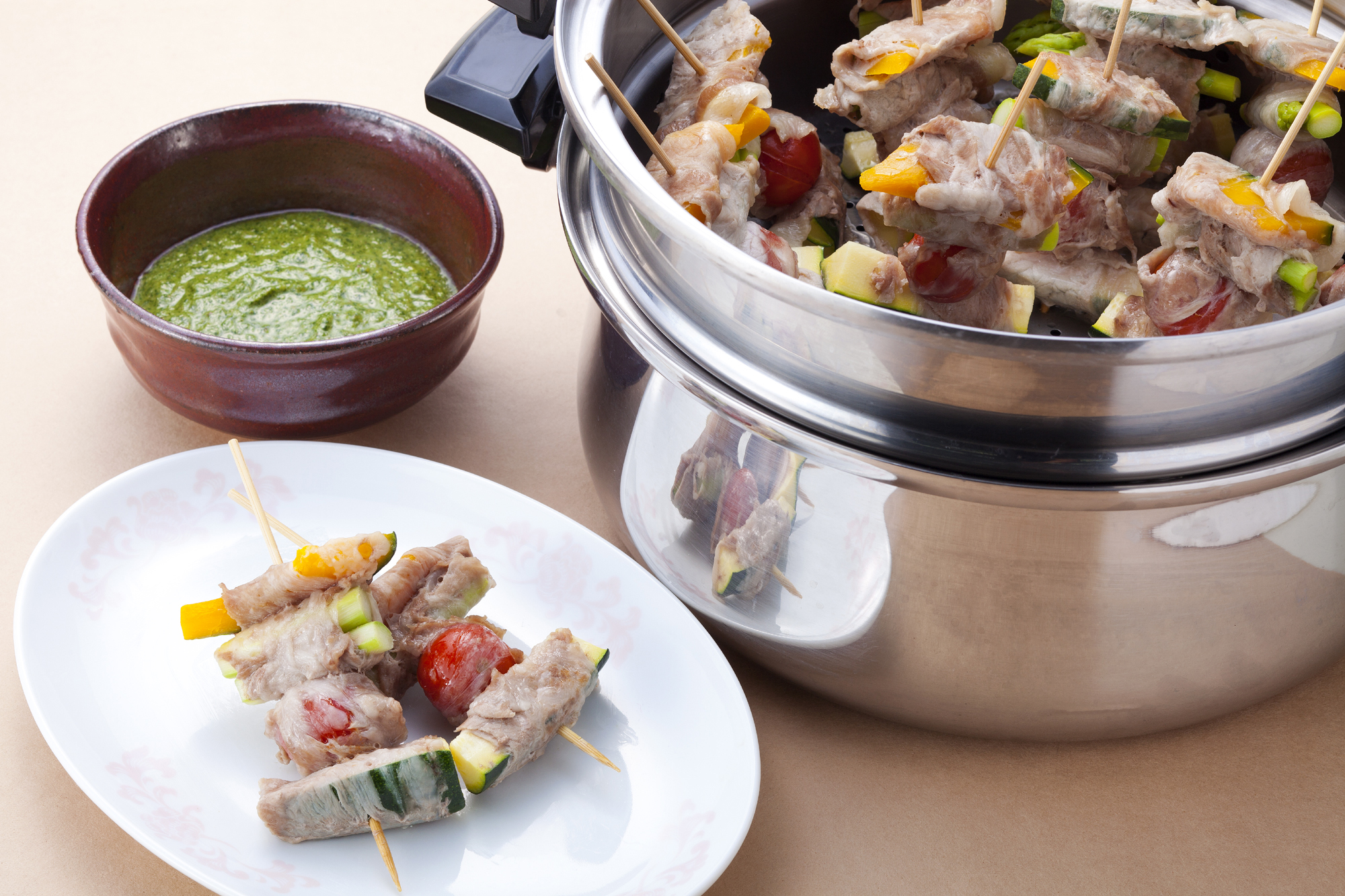 ロイヤルクイーンの蒸し物‐ロイヤルクイーン料理教室