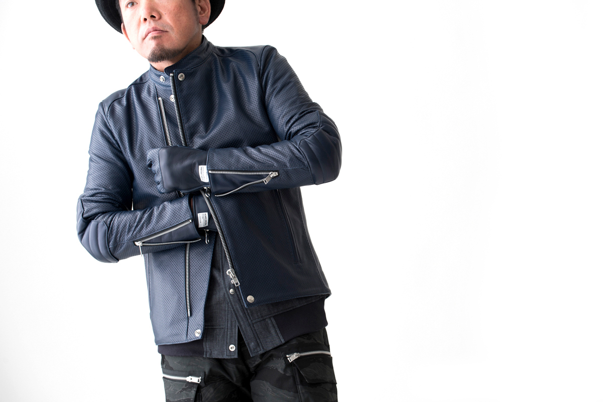 PUNCHING MESH RIDERS JACKET | ROARS RIDERS JACKET | オンライン
