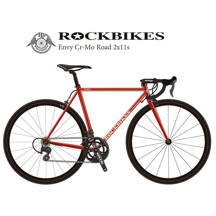 ロードバイク・フラットバーロード（クロスバイク） ROCKBIKES