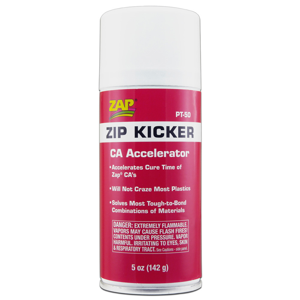 Zap Zip Kicker CA Accelerator, 5 oz. Aerosol Can - Rockler