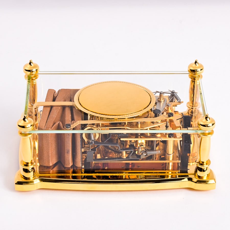 希少品 アンティーク REUGE オルゴール 葉巻 リュージュ 可動品 【公式