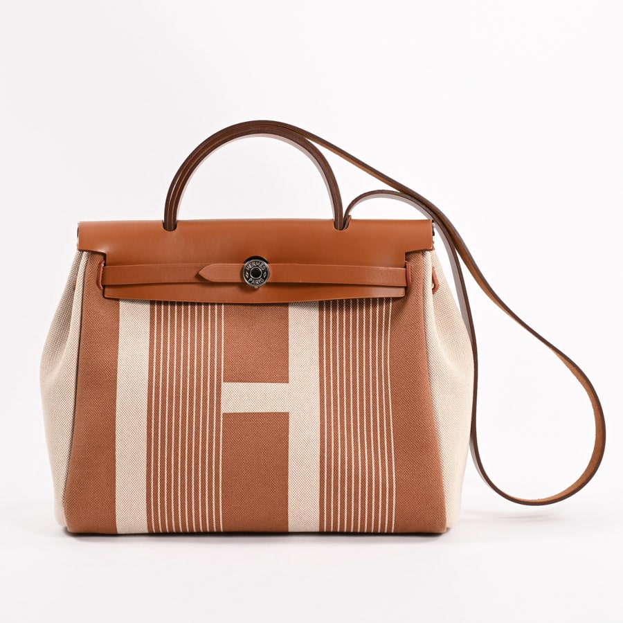 エルメス | エールバッグジップPM | ハンドバッグ | トワルアッシュ