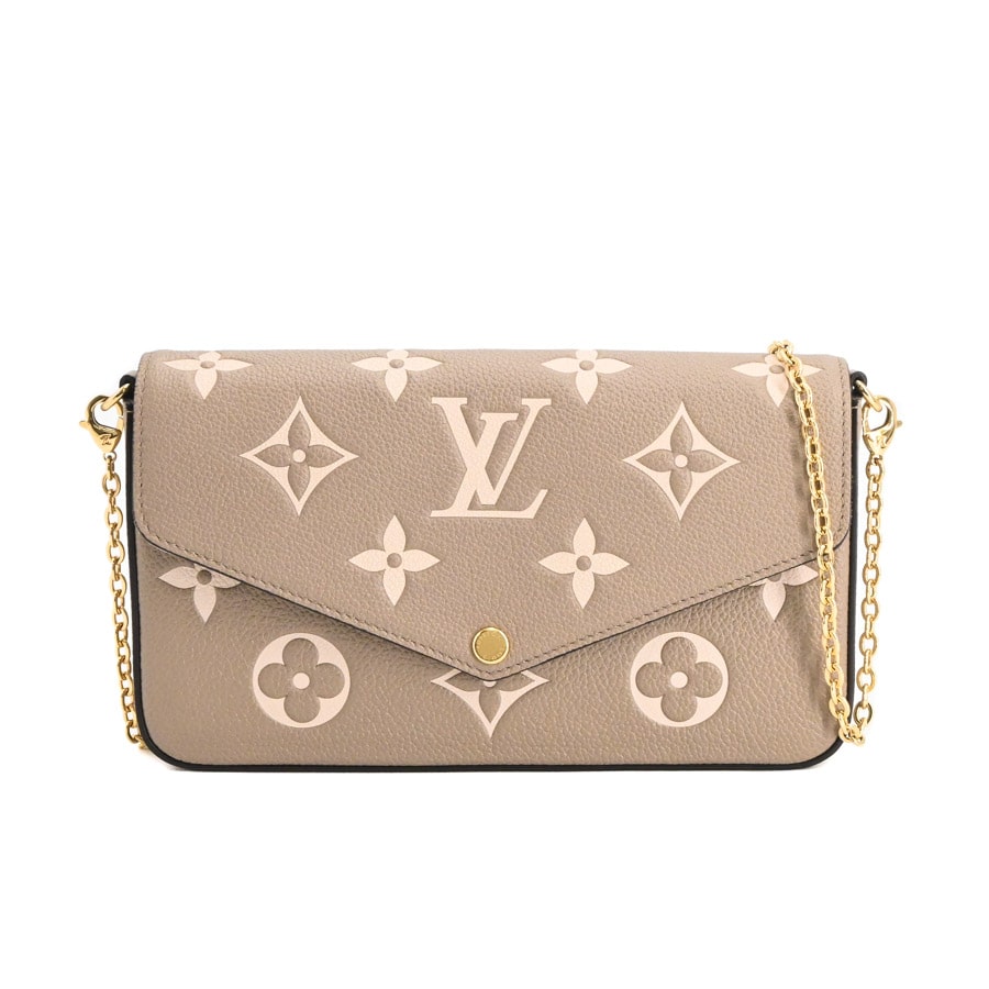 ポシェットフェリシー(約W21xH12xD3cm トゥルトレール/クレーム