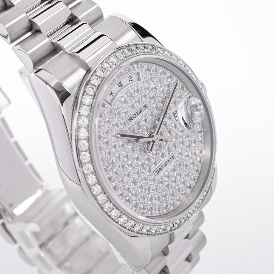 デイデイト | 118346 | プラチナ | 中古A品| メンズ│ロレックス
