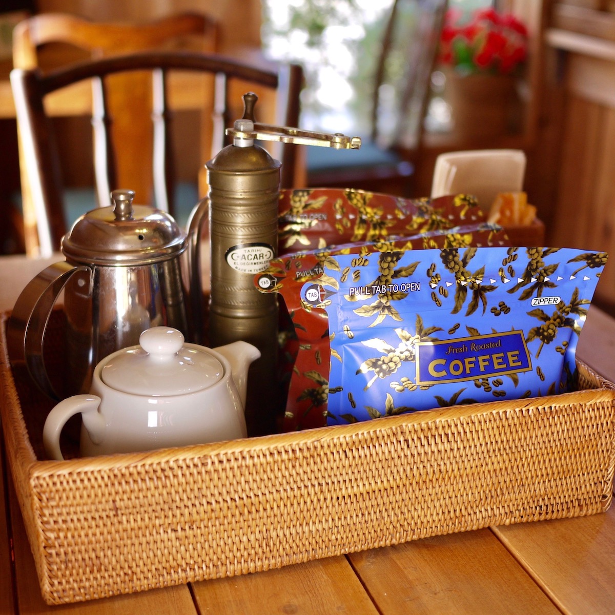 収納箱四角 浅型Sサイズ (BOX450) Rosily(ロージリー) バリ島 アタかご