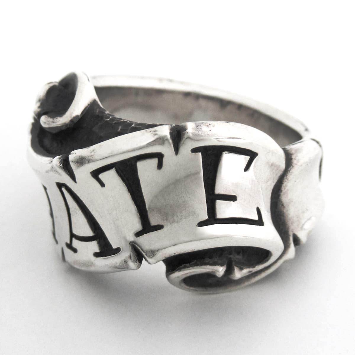 ラットレース - Message On Ribbon Ring / HATE – RAT RACE OFFICIAL STORE