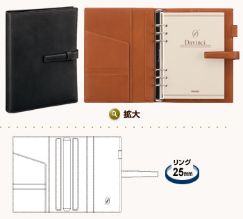 ダ・ヴィンチ グランデ システム手帳：Davinci GRANDE All earth