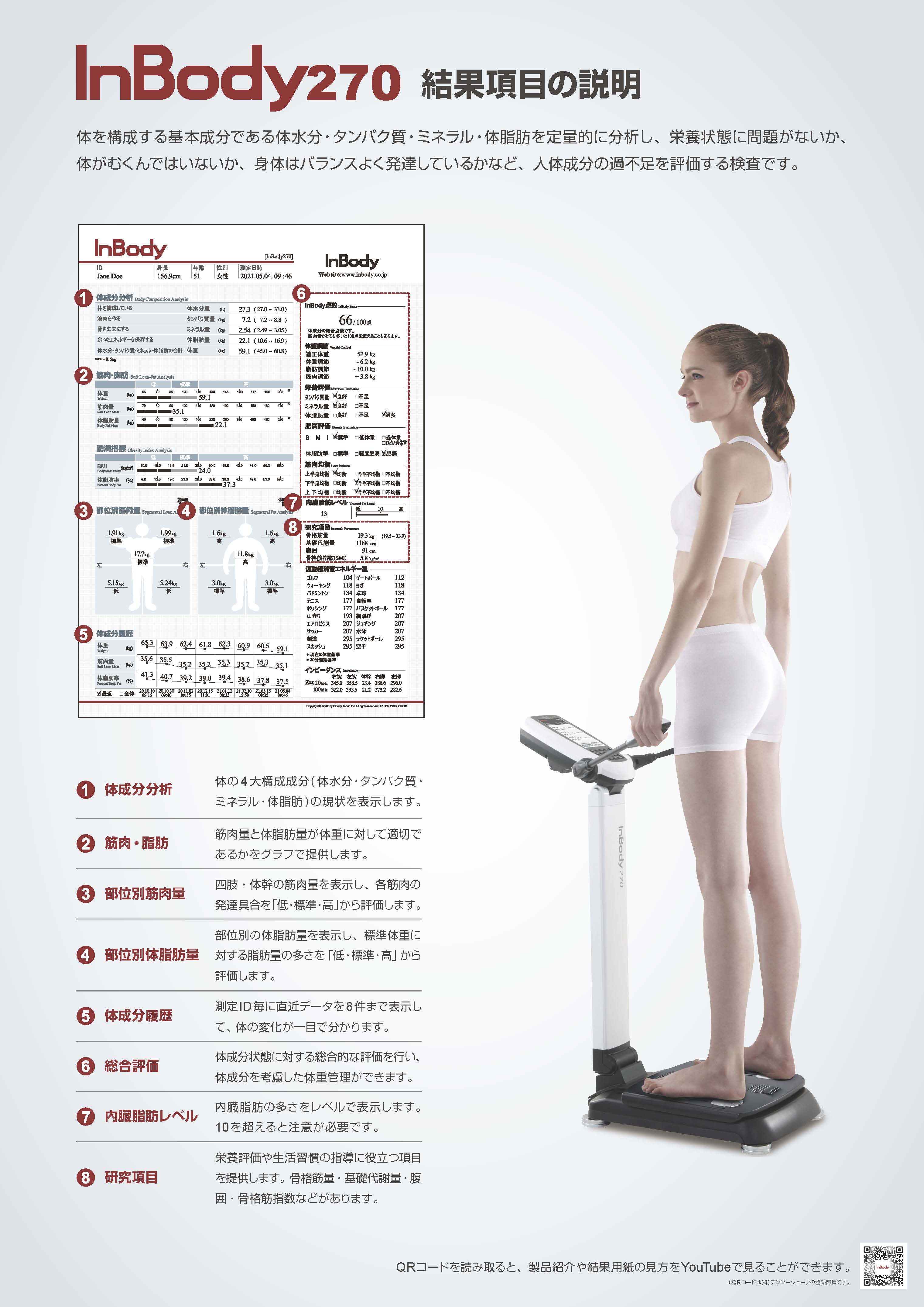 体組成測定 “INBODY”を導入しております。 │ ラック栗東｜滋賀県栗東