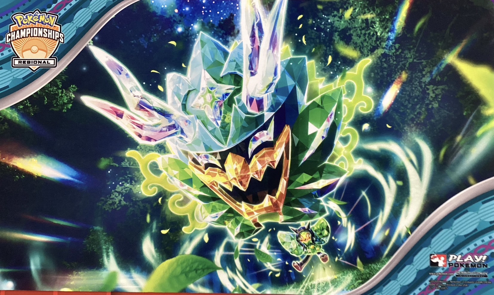 オーガポン みどりのめん プレイマット - らぐなろっくゲーミング