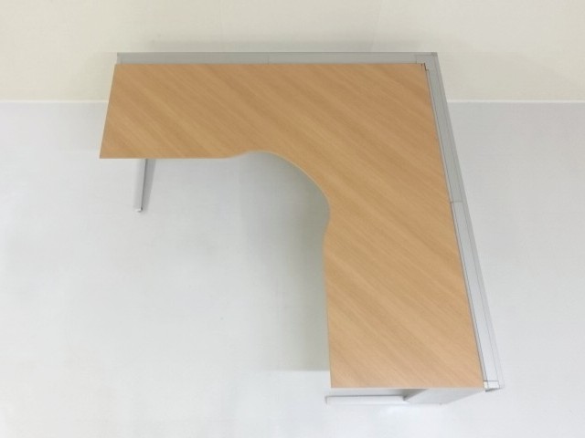 中古｜オカムラ｜プロステージ クレスト｜L型デスク・事務机・L字