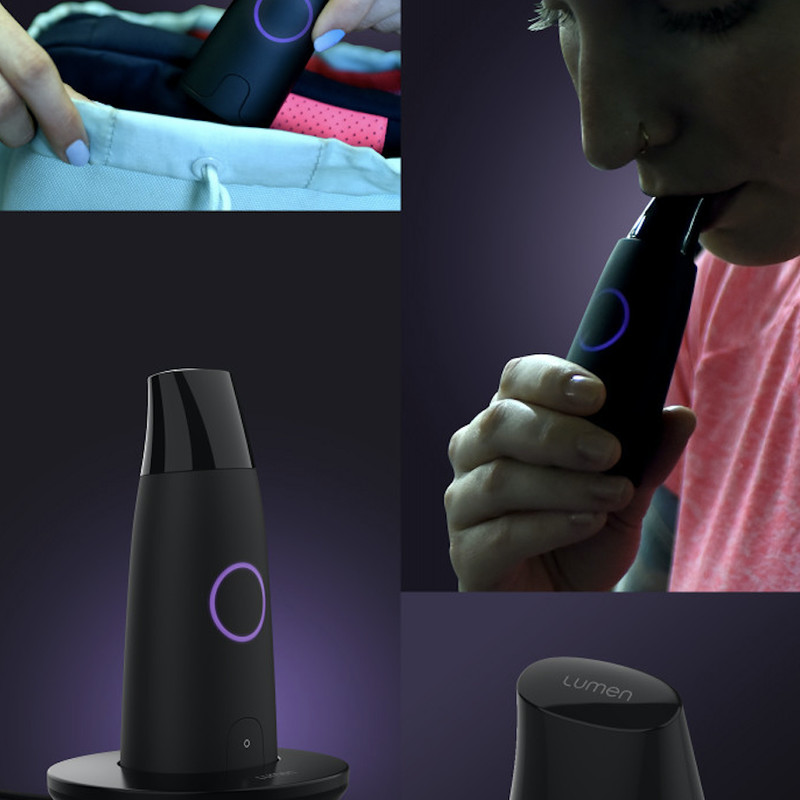 Lumen｜息を吹きかけるだけで新陳代謝をチェックできるデバイス
