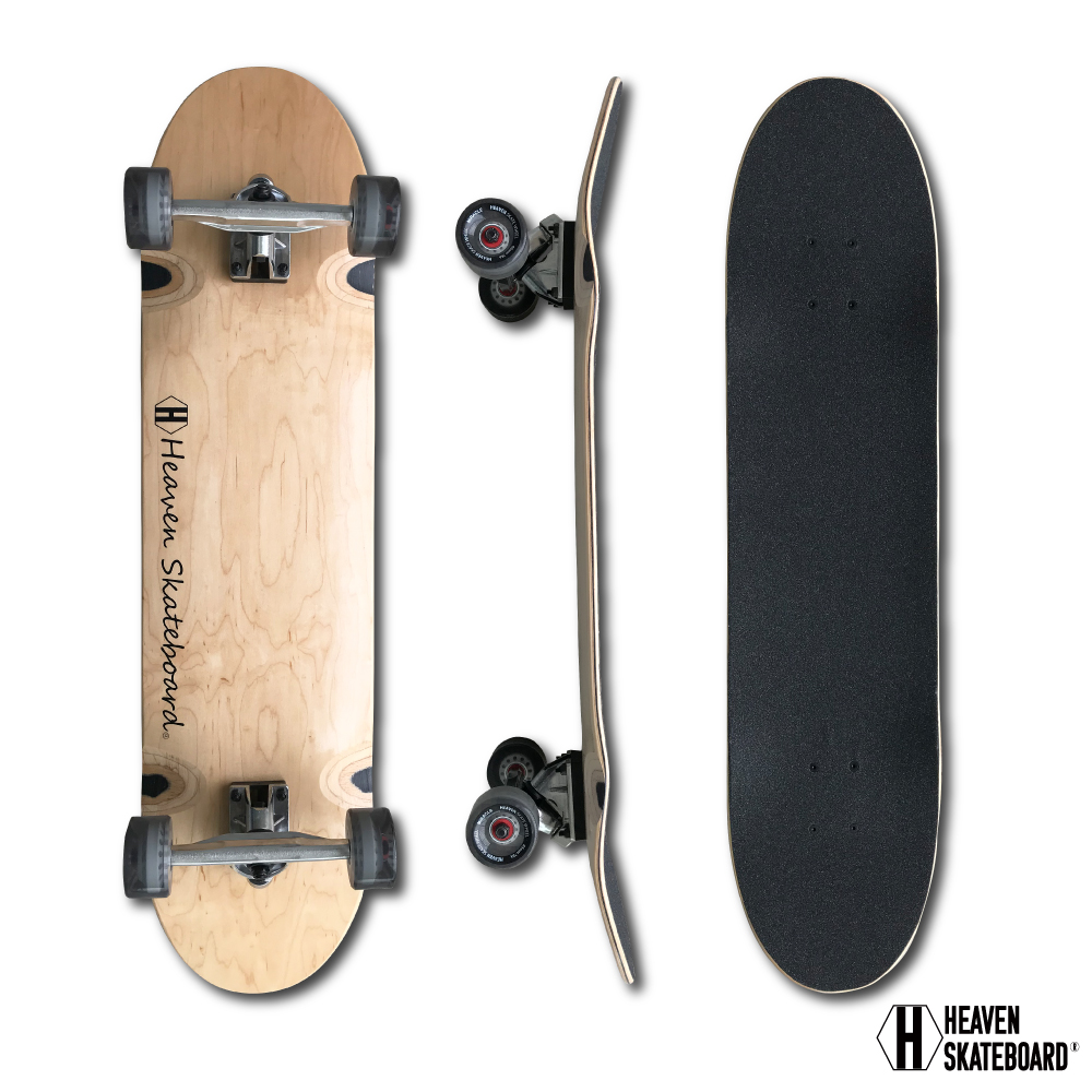 楽天市場】ロングスケートボードサーフスケートHEAVEN CARDIF 36インチ