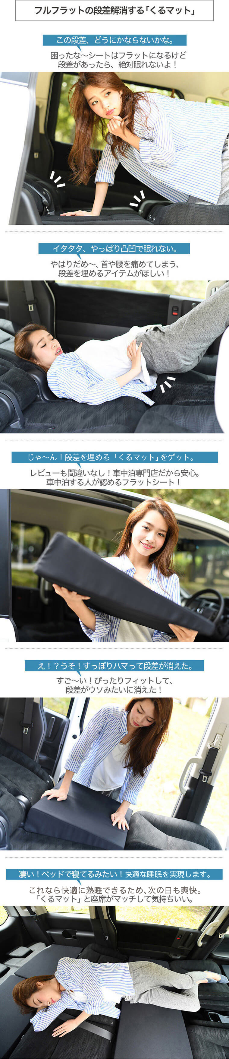 くるマット 車中泊 段差マット 4個セット Amazon.co.jp: N BOX N-BOX