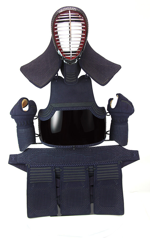 国産・受注製作】「極」ハイブリッドレザー 剣道防具セット【ﾐｼﾝ刺