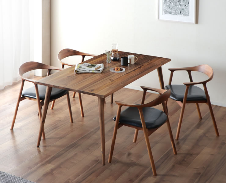 ダイニングセット5点通販｜おしゃれ北欧デザイン｜【家具の里】