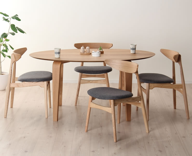 ダイニングセット5点通販｜おしゃれ北欧デザイン｜【家具の里】