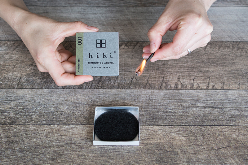 楽天市場】【レビューでクーポン&プレゼント】hibi マッチ型お香