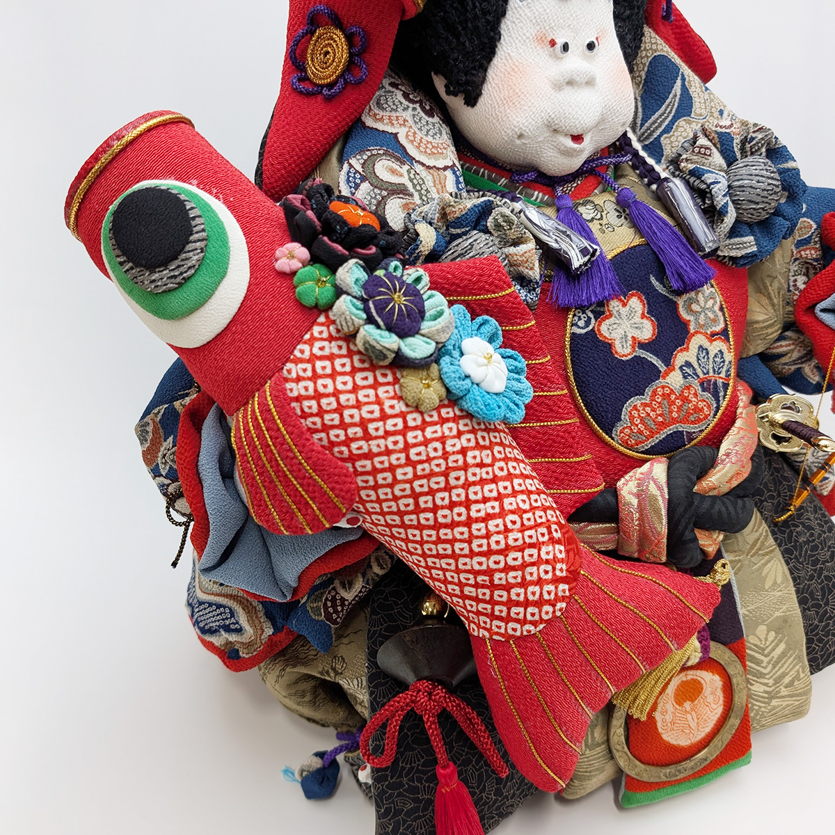 楽天市場】五月人形 兜ぶす武者 特大 上原装子 創作人形 端午の節句 兜