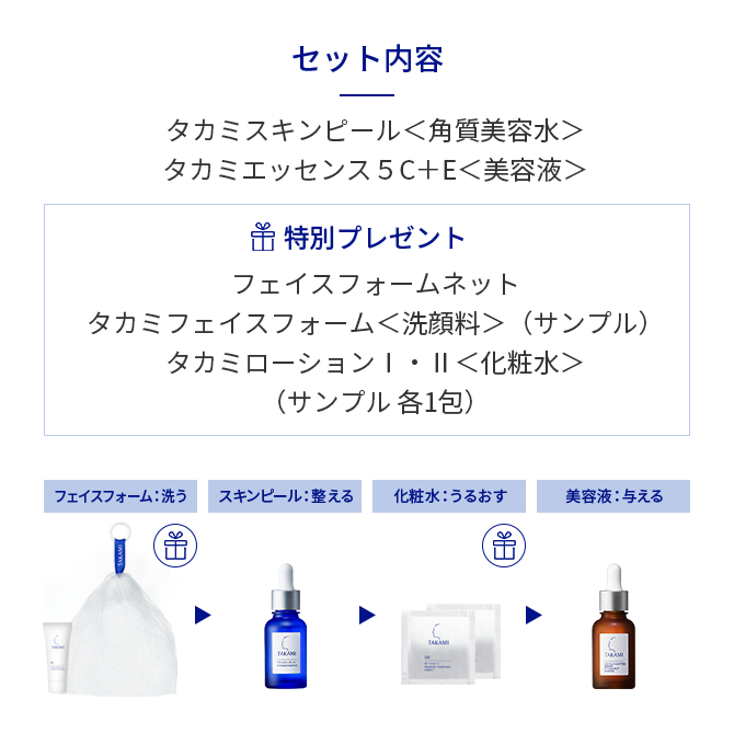 楽天市場限定セット | タカミ化粧品 公式通販（TAKAMI）