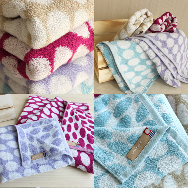 カラフルドット柄タオル 楽天市場】今治タオル フェイスタオル ドット