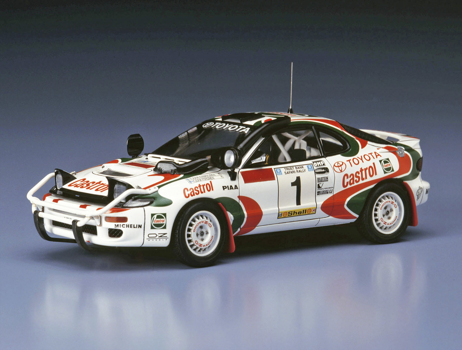 ハセガワ、トヨタ・セリカターボ4WD “1993サファリラリー優勝車” の