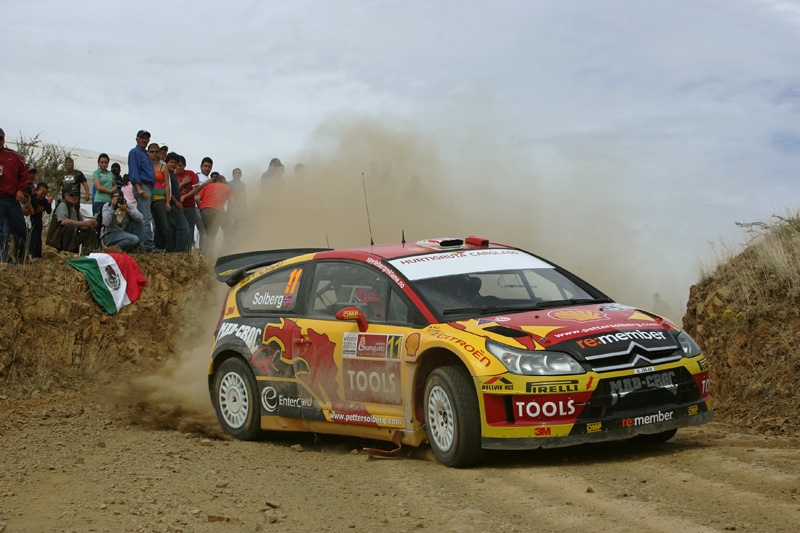 WRC第2戦ラリーメキシコ デイ1：ペター・ソルベルグが2番手に15秒差